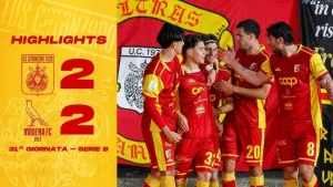 比赛回顾：卡坦扎罗2-2激战全程